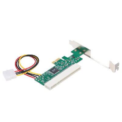 

PCI Express to PCI Adapter Card PCI-E to PCI Converter with 4Pin Power Supply