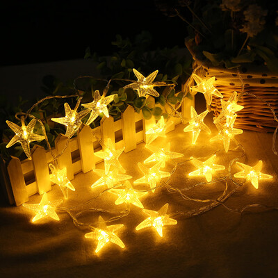 

Tailored Window Curtain Lights String Lamp House Party Decor Striking With 10 LED Beads