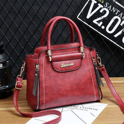 

Womens handbags retro womens handbags Korean handbag Joker large capacity fashion shoulder Messenger bag