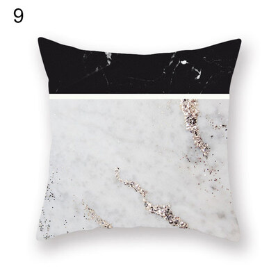 

Marble Grain Love Happy Pillow Case Cushion Cover Sofa Bed Car Cafe Office Decor
