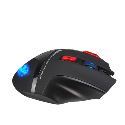 

HXSJ T88 Wireless Gaming Mouse Rechargeable 7 Key Ergonomic Design Macro Programming Adjustable 4800DPI Optical Computer Mouse 24