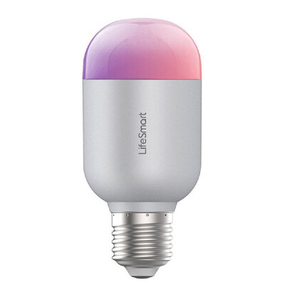 

LifeSmart AC 90-240V 6W BT Smarts Bulb Smartphone App Control Dimmable 16 Million Colors Change with Music E27 Base LEDs Light B