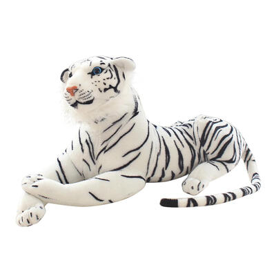 

Cartoon White Tiger Plush Toys Kid Baby Soft Simulation Animal Stuffed Doll