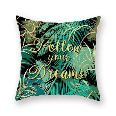 

Green Plant Digital Printing Pillowcase Pillow Pillow Cushion Home Decoration