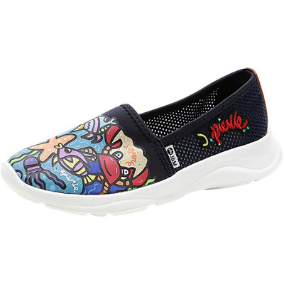 

JO&MARIO flat bottom fashion hemp set foot comfortable breathable canvas casual shoes children shoes 12689