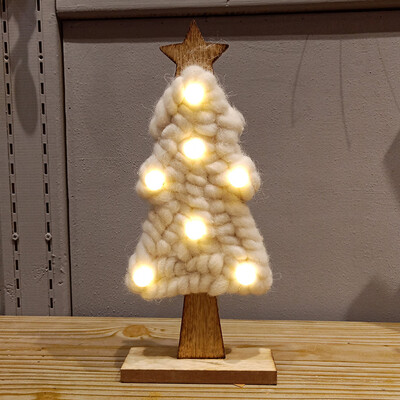 

〖Follure〗LED Felt Christmas Tree Christmas Gifts For 2019 New Year Xmas Decor Home
