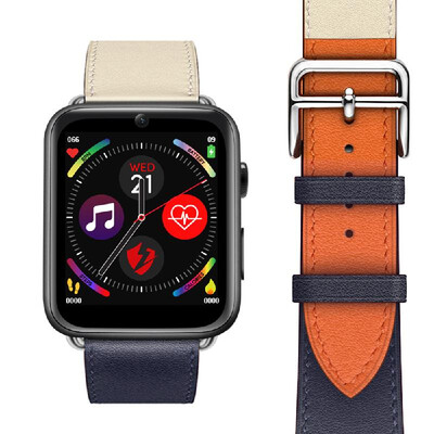 

LEMFO LEM10 4G LTE Smart Watch 1GB16GB 182" IPS Screen 2MP Camera Smart Wristwatch GPS GLONASS Nano SIM WiFi BT40 Smart Timer H