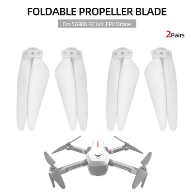 

2Pairs SG906 Propeller Blade Foldable Propeller Props for SG906 CSJ-X7 RC Wifi FPV Drone