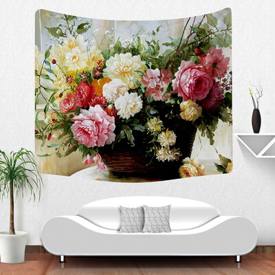 

Gobestart Colorful Print Tapestry Art Room Wall Hanging Tapestry Art Nature Home Decor