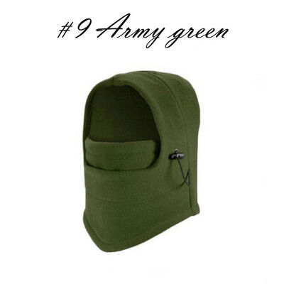 

Unisex Full Face Mask Fleece Cap Balaclava Neck Warmer Hood Winter Sports Men Women