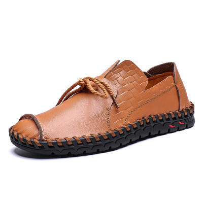 

2019 spring&summer new casual shoes fashion lazy shoes leather shoes British mens shoes Korean outdoor shoes