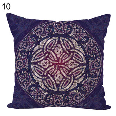 

45x45cm Mandala Pattern Throw Pillow Case Cushion Cover Home Sofa Bed Car Decor