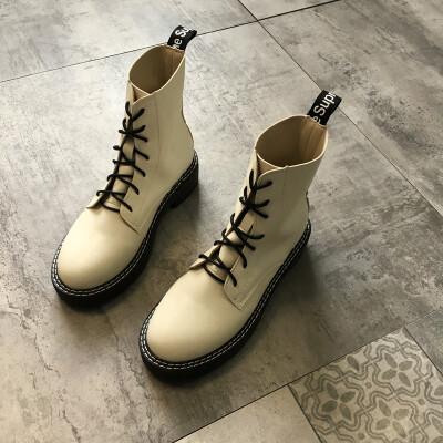 

European&American retro Martin boots British fashion new autumn leisure handsome student locomotive boots