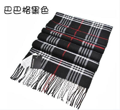 

New winter cashmere scarf mens scarf mens ladies scarf imitation cashmere bib thick British plaid
