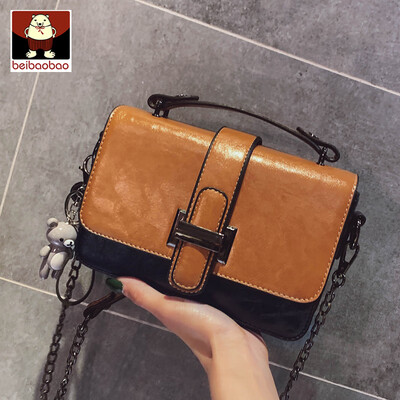 

Ins new small bag 2019 new foreign style small square bag Korean Joker casual shoulder Messenger bag
