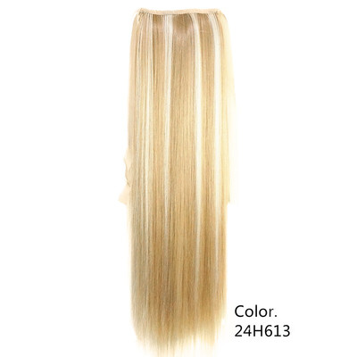 

StrongBeauty 22inch Long Straight Wrap Around Ponytail Hair Extension Synthetic 140-150g COLOUR CHOICES