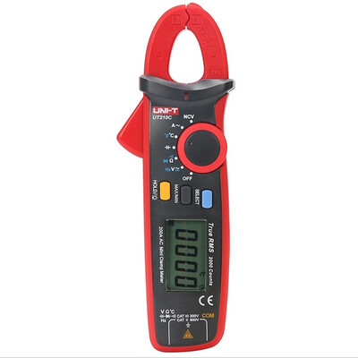 

UNI-T Mini Digital Clamp Meters UT210C True RMS Auto Range VFC Capacitance Non Contact Multimeter