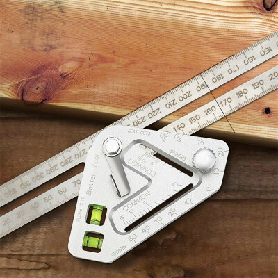 

Roof Revolutionizing Carpentry Utensil Multi-function Measuring Tool Angle Ruler