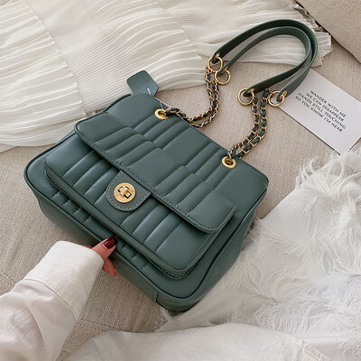 

Ins Early Autumn Casual Bag Fashion Advanced Sense Foreign Style Womens Bag New 2019 Simple Shoulder Bag Messenger Bag Super