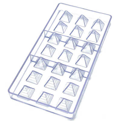 

Clear Hard Chocolate Maker DIY Diamond Candy Mold Fondant Cookies Chocolate Plastic Transparent Mold For Kitchen