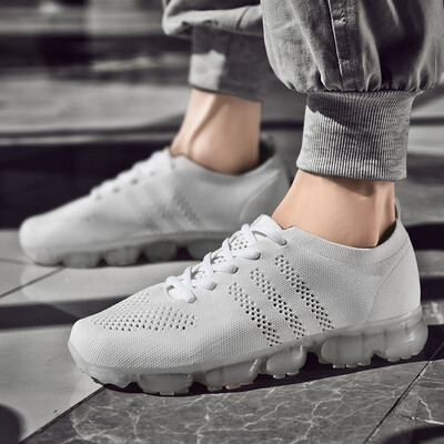 

Explosion models Korean fashion casual sports shoes mesh breathable low-top sets of running mens shoes
