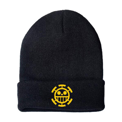 

redCherry Anime One Piece Logo Embroidery Beanies Hat Hip Hop Knitted Hat