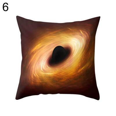 

Astronomical Black Hole Throw Pillow Case Cushion Cover Sofa Bedding Articles