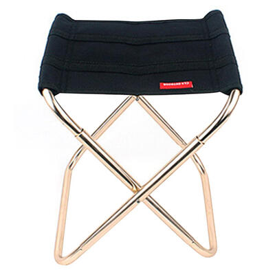 

Portable Folding Aluminum Fishing Chair Seat Outdoor Camping Barbecue Stool