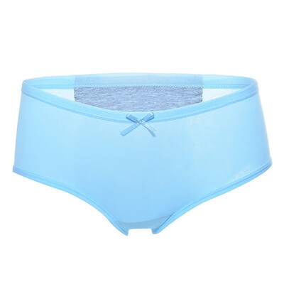 

Women Briefs Plus Size Solid Color Menstrual Period Ladies Seamless Physiological Leakproof Underwear