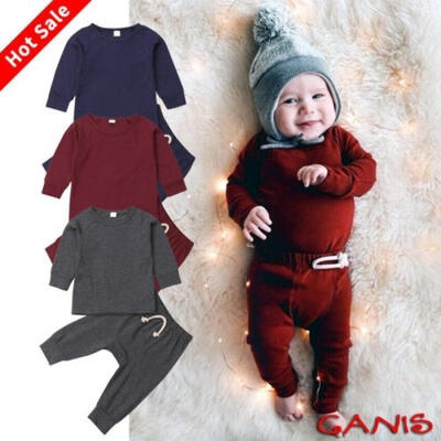 

NEW Infant Baby Boy Girl Pajamas Pjs Set Sleepwear Nightwear Clothes Outfit Set