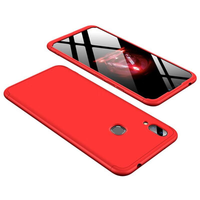 

MOONCASE Vivo X21i three-section all-inclusive shield - red