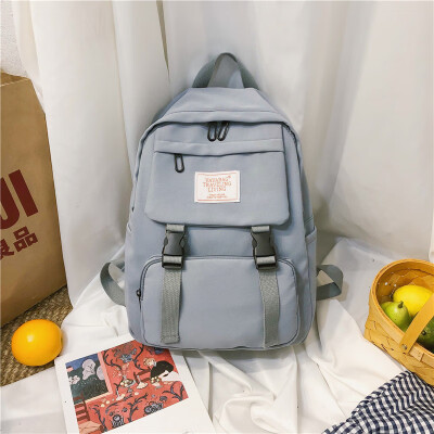 

Insfeng schoolbag female Korean version of senior high school students Simple Baitasen Department campus large capacity shoulder b