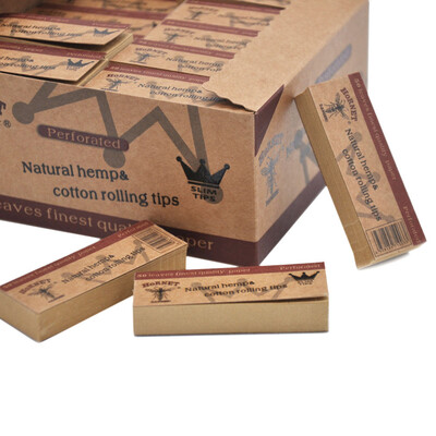 

〖Follure〗5 x Hornet Rolling Paper Filter Tips 50 leaves 6021MM Natural