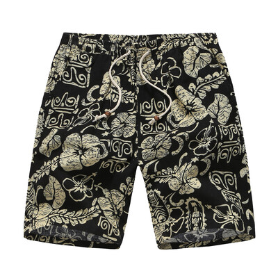 

Gobestart Mens Fashion Printing Splicing Multi-Pocket Overalls Shorts Fashion Pant
