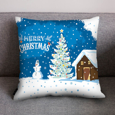 

Tailored Print Pillow Case Polyester Sofa Car Cushion Cover Home Decor