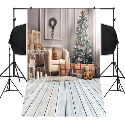 

Toponeto Christmas Backdrops Snowman Vinyl 3x5FT Lantern Background Photography Studio
