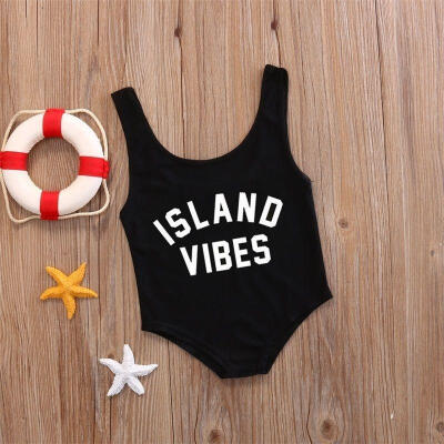 

Toddler Kids Baby Girl Swimsuit Romper Bikini Swimwear Bathing Suit Beachwear