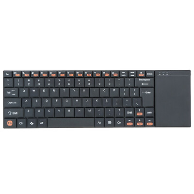 

24G Mini Wireless Ultra Thin Keyboard with Touchpad for PC Notebook Laptop Computer Android TV Box