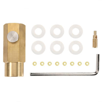 

Greensen Filling SodaStream Tank CO2 Refill Adapter Connector Kit for CGA320 Valve of CO2 Tank