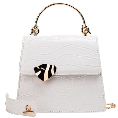 

Korean version of the tide bag elephant embroidery double-sided small square bag wild shoulder Messenger bag
