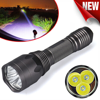 

Saidsome Super Bright 8000Lm 3x XM- T6 LED 5-Mode 18650 Flashlight Torch Light Lamp flashlight lamp