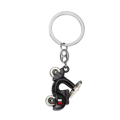 

Metal Key Chain Zine Alloy Exquisite Electrombile Key Pendant