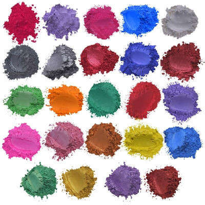 

Pigment Mica Powder Set for DIY Mud Bath Soap Dyes for Candle Resin Making Color Pearl Makeup Nails Art