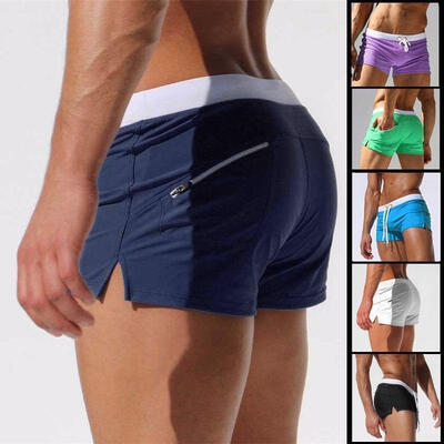 

NEW Sexy Men&39s Boxer Briefs Swimming Swim Shorts Trunks Swimwear Pants Underwear
