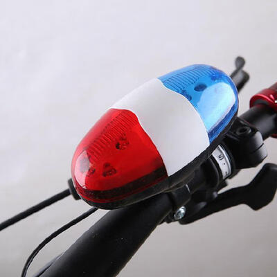 

Greensen waterproof Bicycle Cycling Horn Bell 6 LED Light 4 Tunes Bicycle Bell 120dB