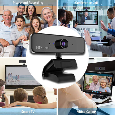

〖Follure〗USB -2 1080P HD Network Suspended Camera Network Camera For PC Laptop Desktop
