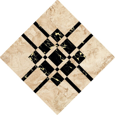

Toponeto 10 PcsSet Ceramic Tile Stickers Self Adhesive Tiles Art Diagonal 3D Floor Stick