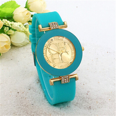 

Fashion Silicone Quartz Watch CHHC Candy Color Girls Fashion Quartz Watch