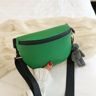 

Internet celebrity foreign gas bag summer ins advanced foreign gas womens bag new 2019 fashion waist bag slanted chest bag