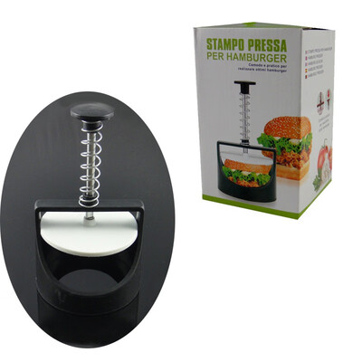 

Plastic DIY Multi-function Manual Hamburger Meat Press Stuffed Burger Maker Tool for Kitchen BBQ Meatloaf Making